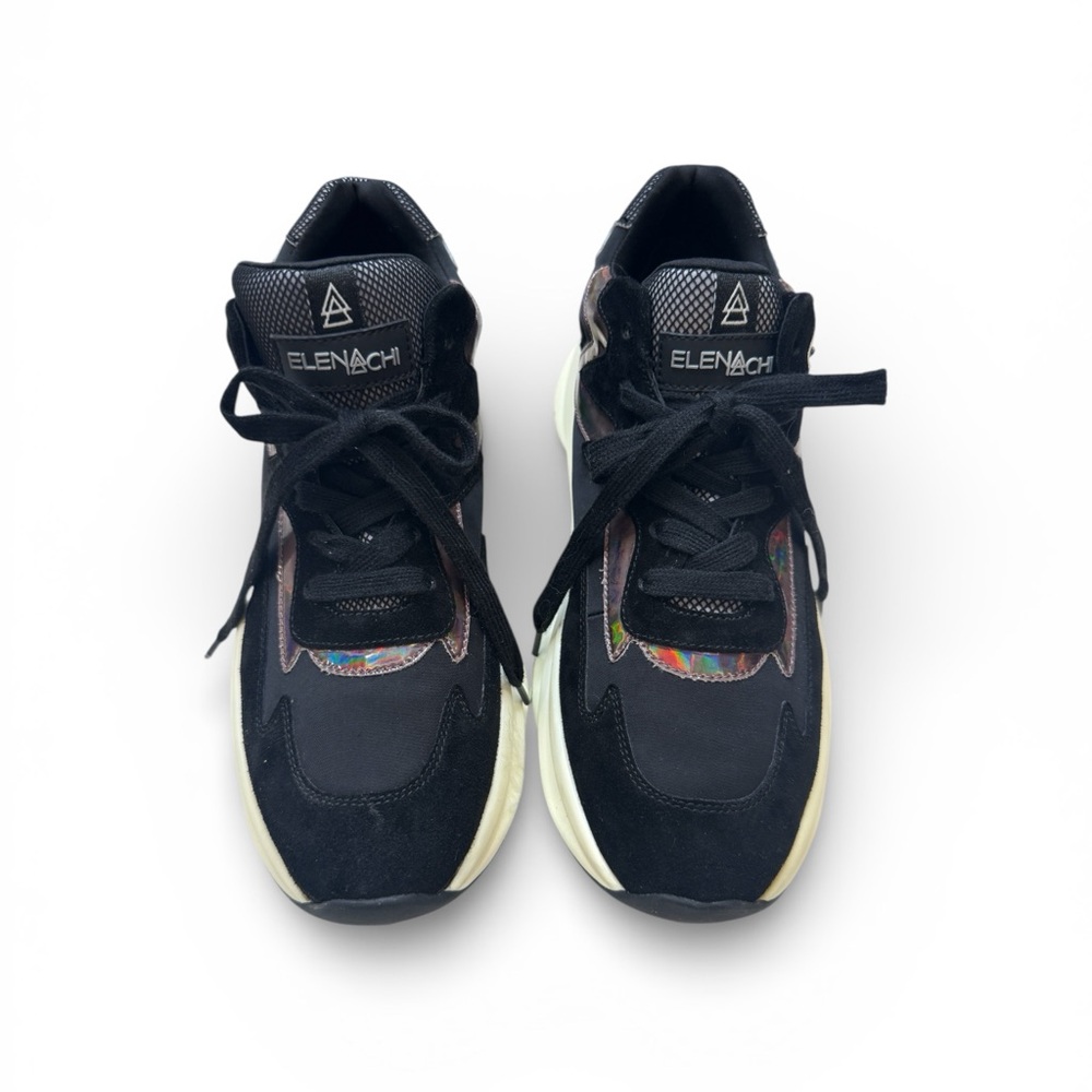 Elena Iachi Black Sneakers